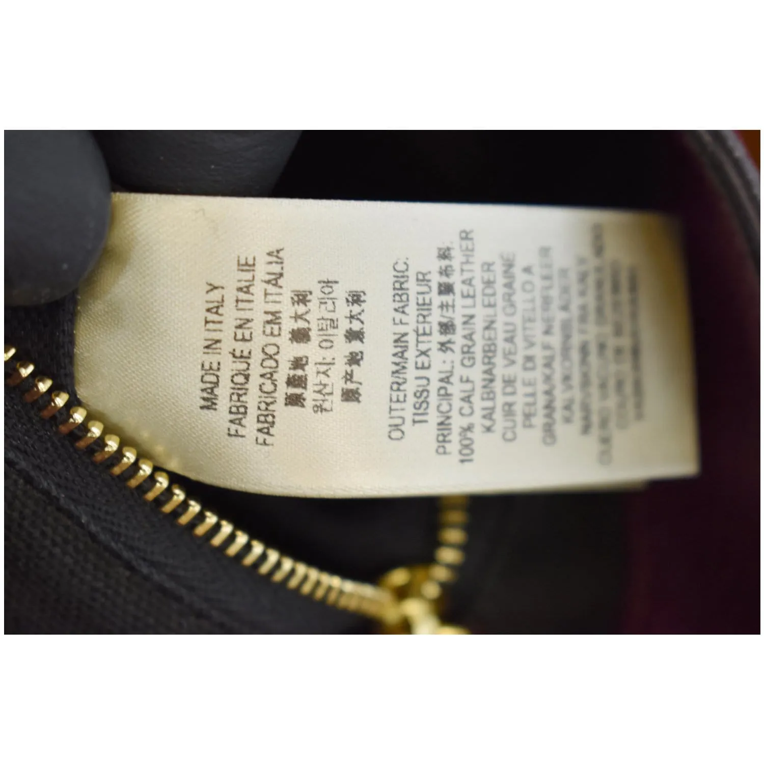 BURBERRY Small Banner Leather House Check Tote Shoulder Bag Burgundy