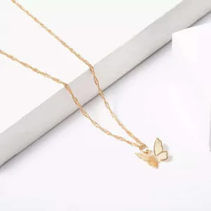 Butterfly Minimalist Necklace