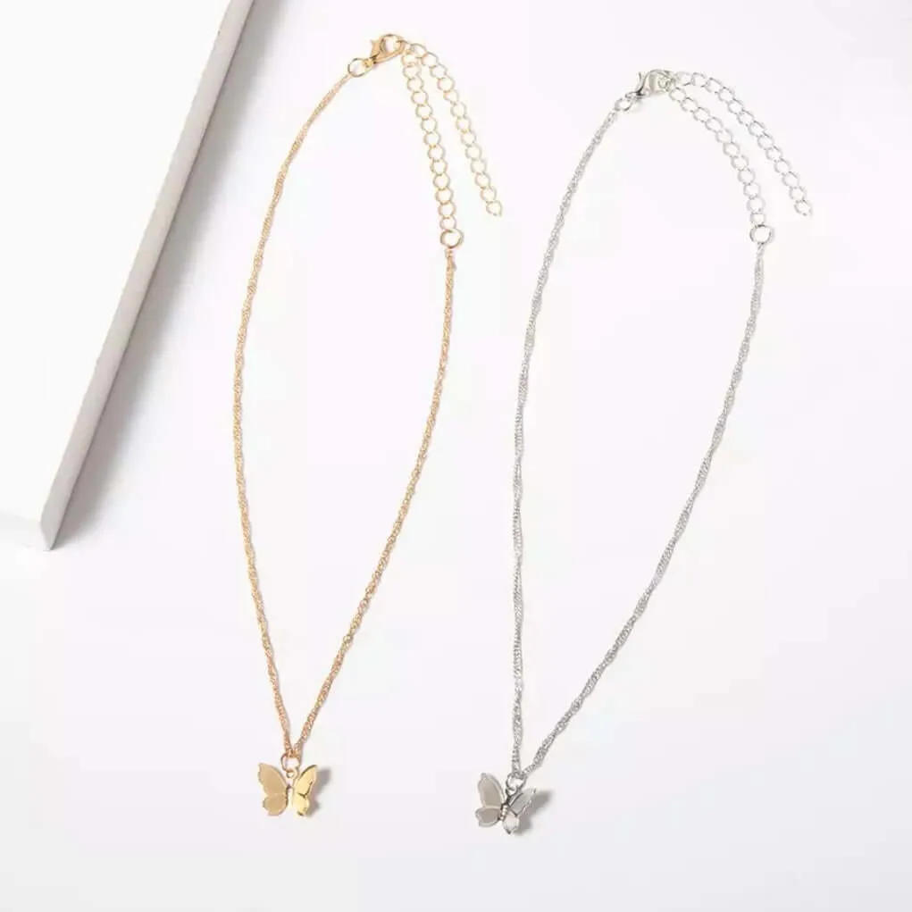 Butterfly Minimalist Necklace