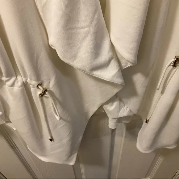 Calvin Klein White Utility Jacket