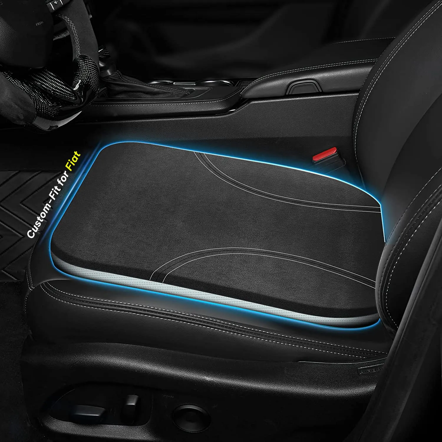 Car Seat Cushion, Custom Fit For Car, Car Memory Foam Seat Cushion, Heightening Seat Cushion, Seat Cushion for Car and Office Chair WAFT224