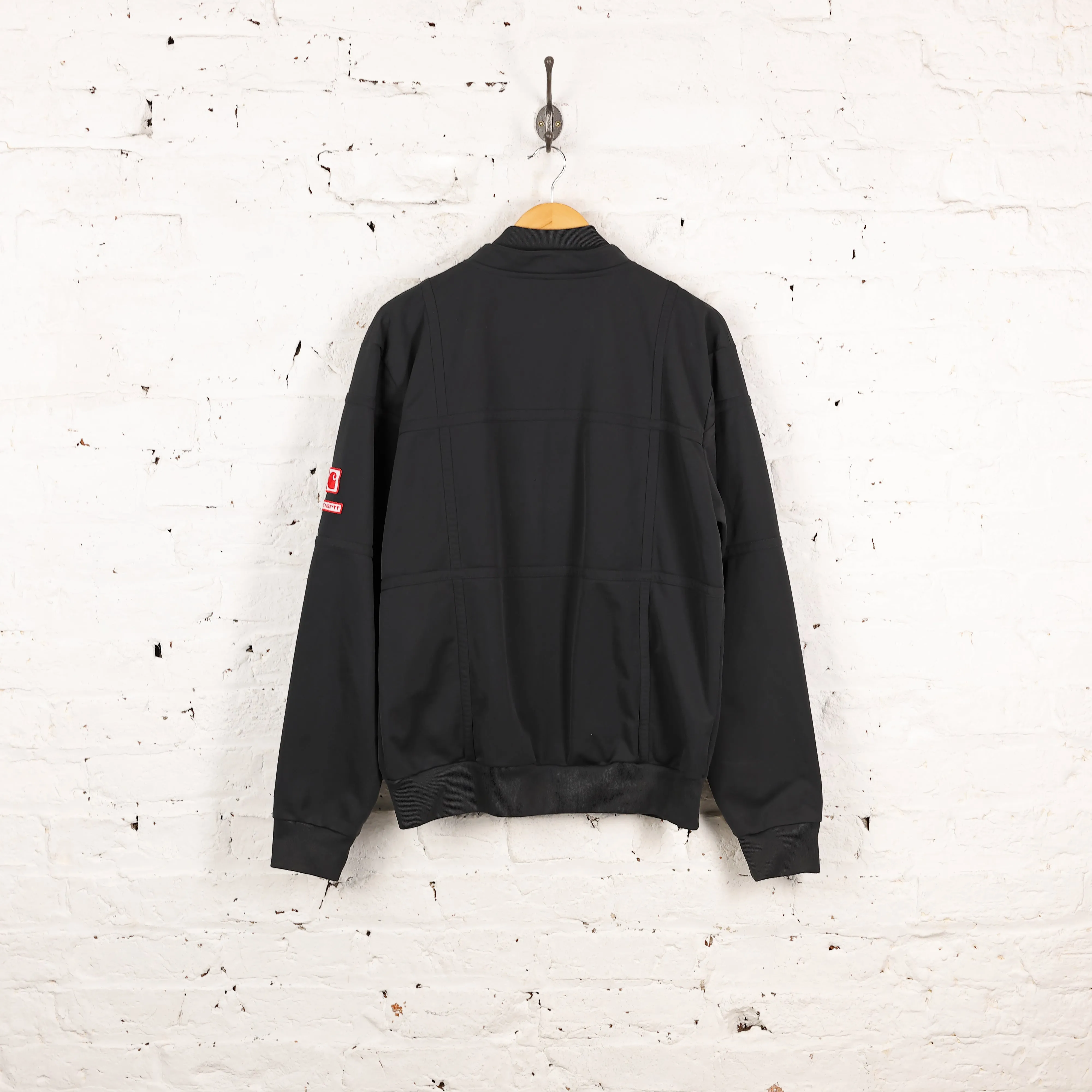 Carhartt Bomber Tracksuit Top Jacket - Grey - XL