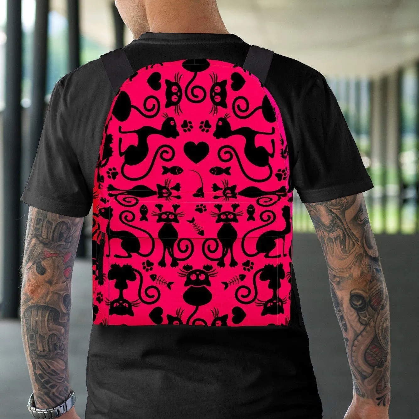 Cats Pink Backpack