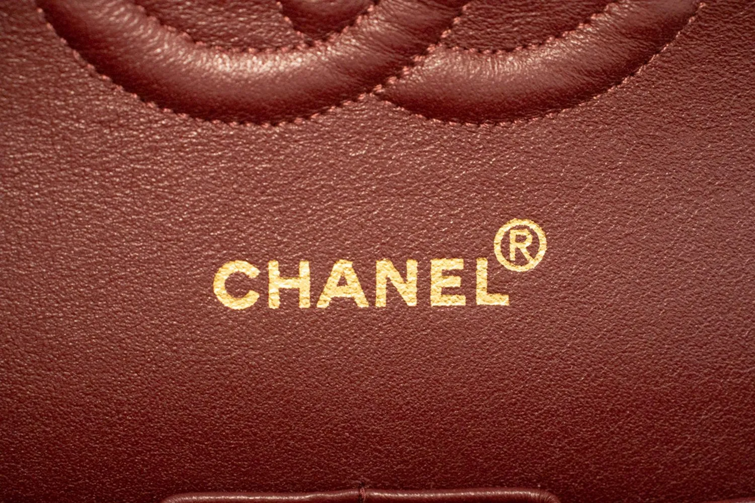 CHANEL Classic Double Flap 10" Chain Shoulder Bag Black Lambskin m24