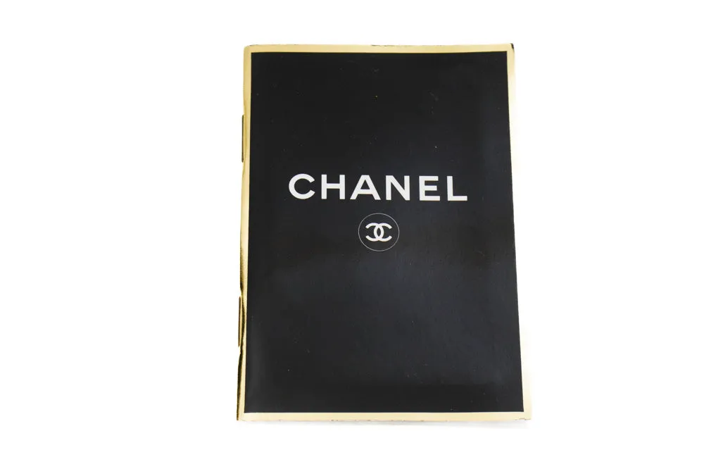 CHANEL Classic Double Flap 10" Chain Shoulder Bag Black Lambskin m24