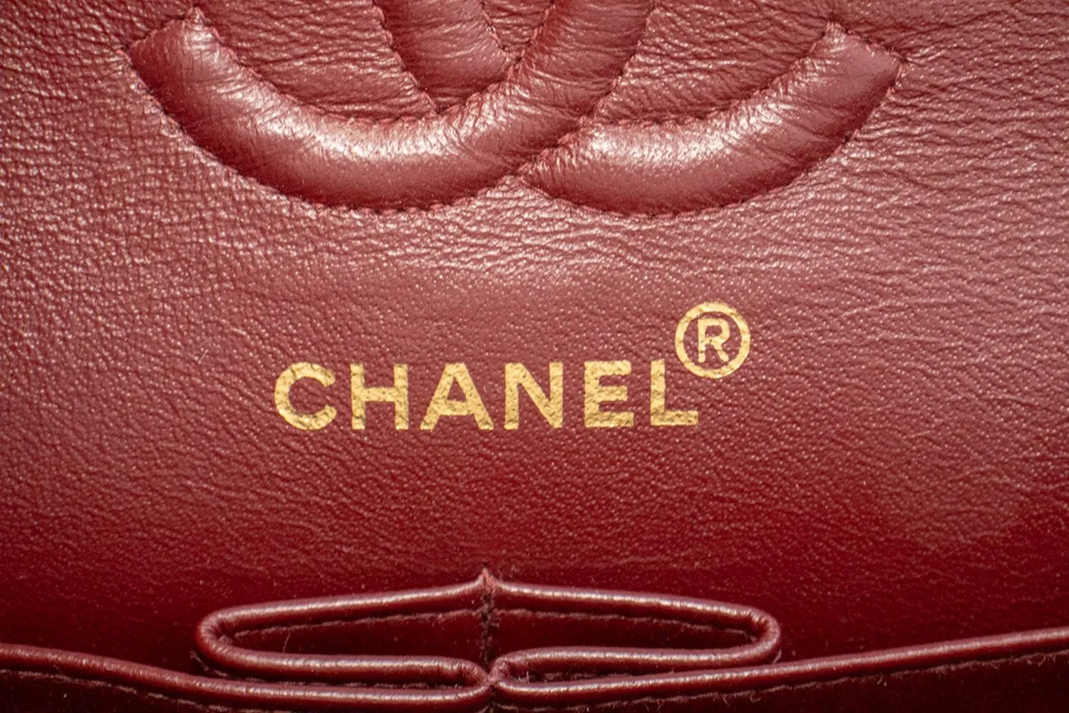 CHANEL Classic Double Flap 9" Chain Shoulder Bag Black Lambskin m86