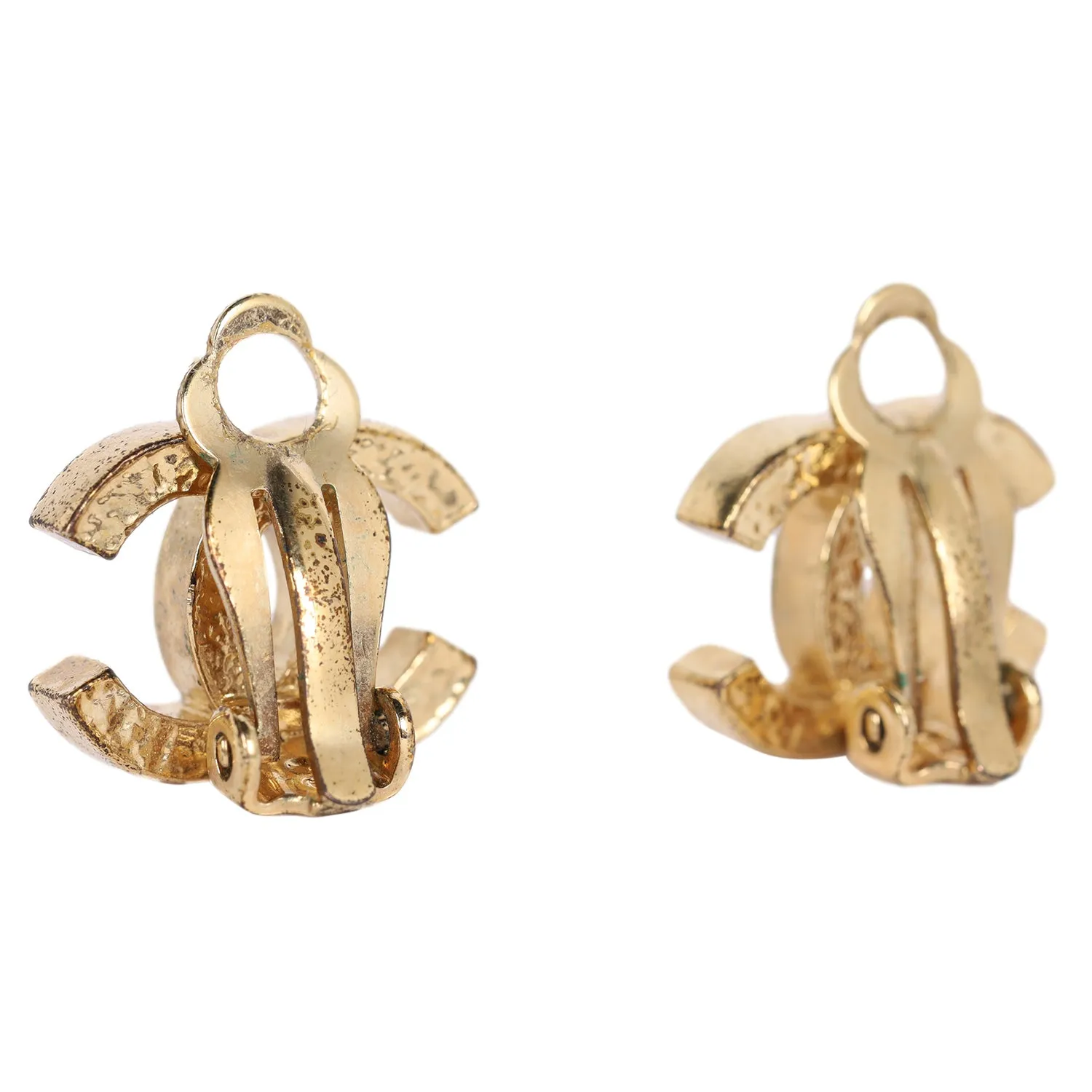 Chanel Clip On Earrings