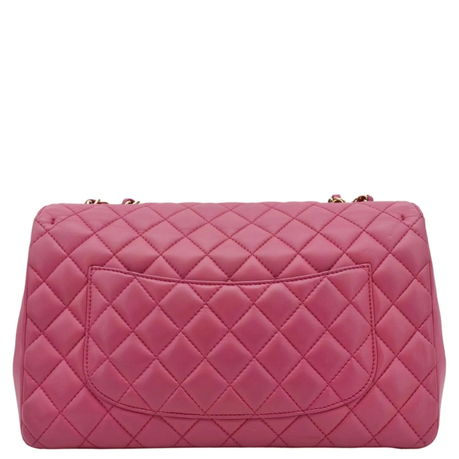 CHANEL Mademoiselle Chic Flap Medium Leather Shoulder Bag Pink
