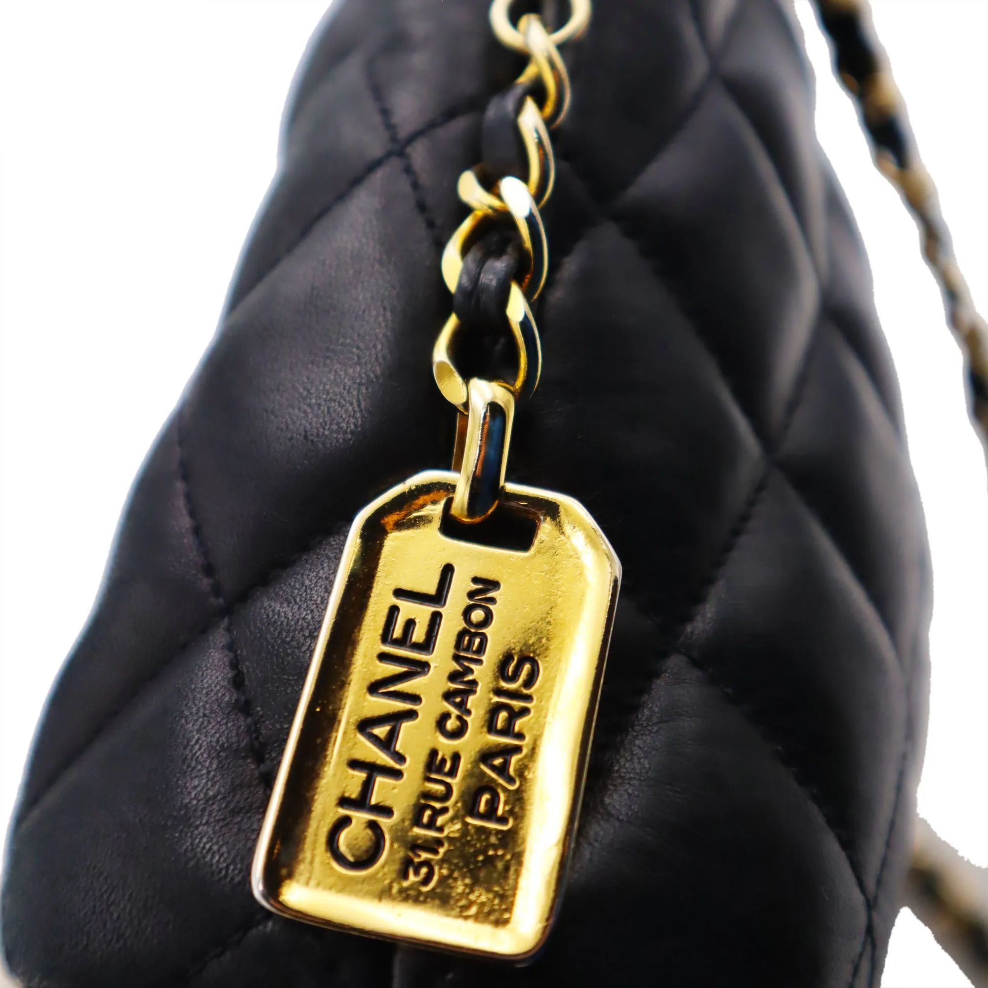 Chanel Quilted Lambskin Shoulder Bag