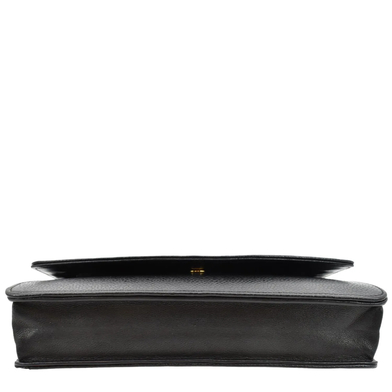 CHANEL Timeless WOC Caviar Leather Wallet on Chain Shoulder Bag Black