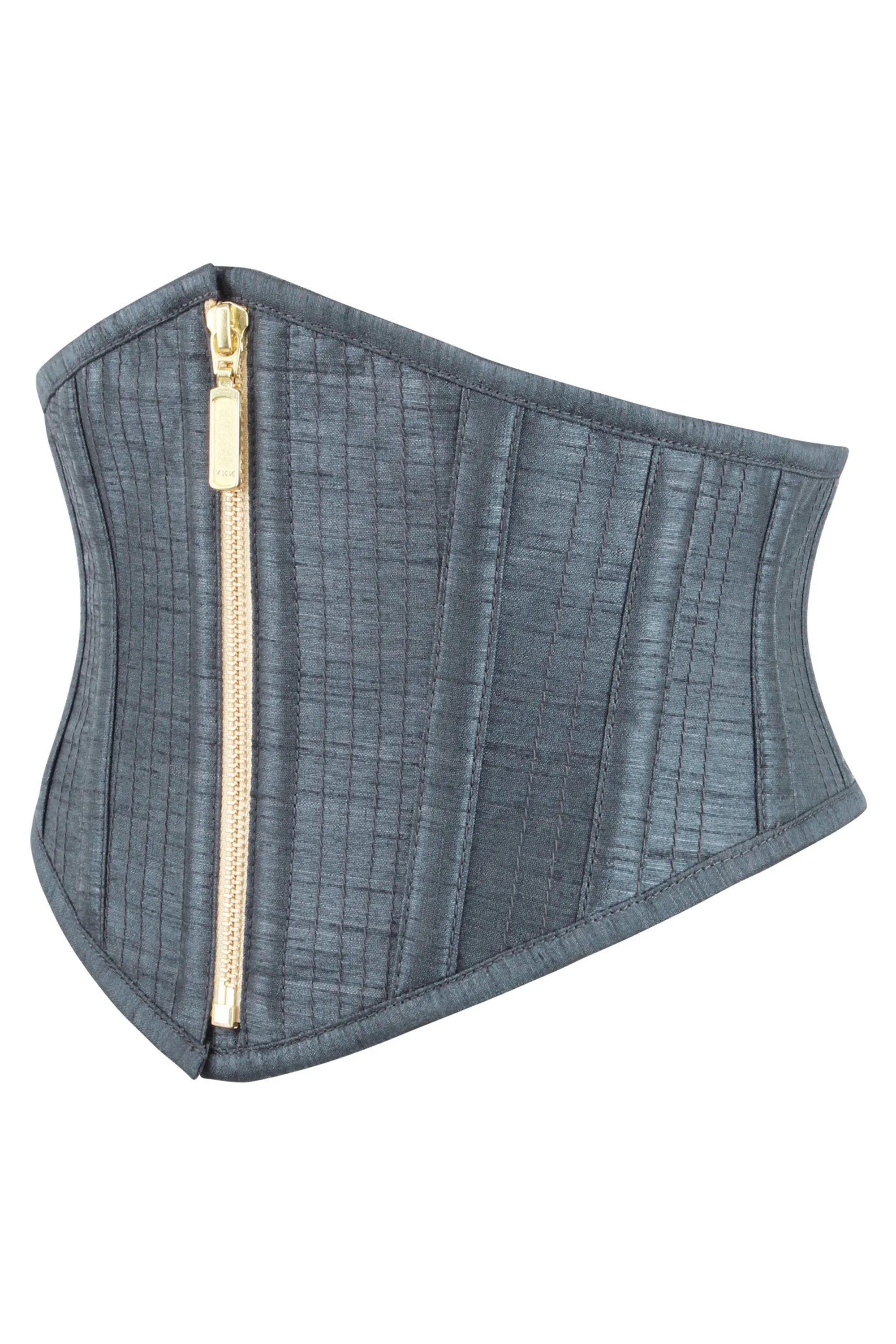 Charcoal Grey Waspie Belt