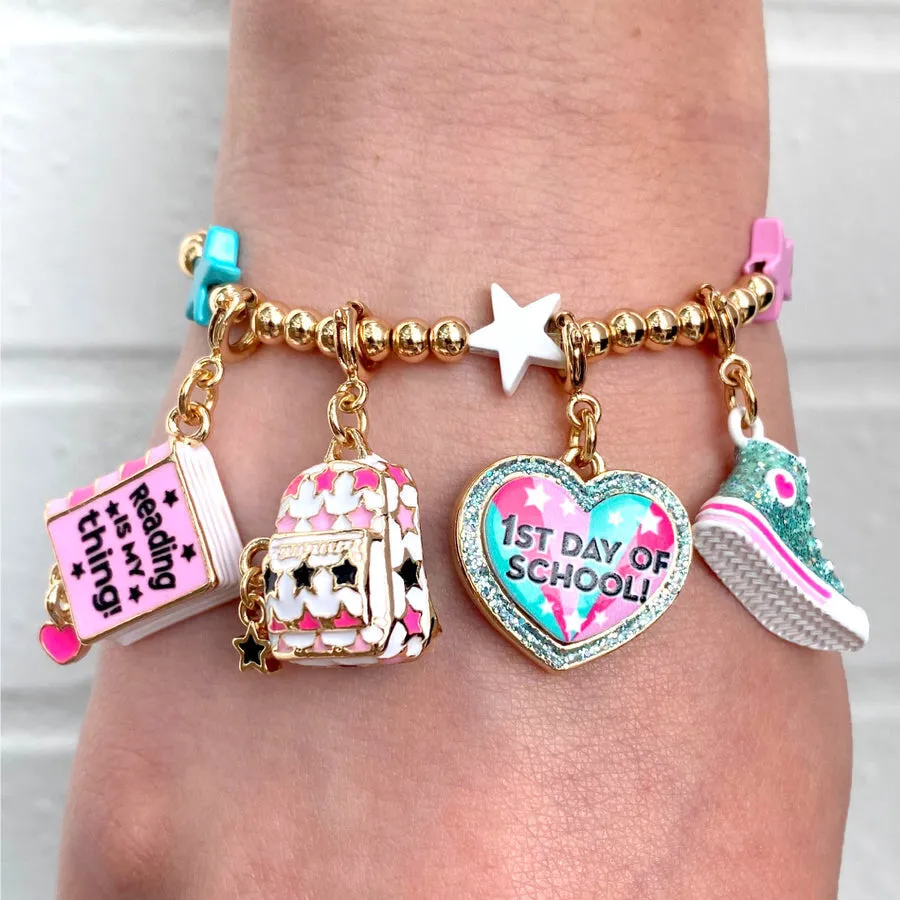 Charm It! Gold Star Backpack Charm