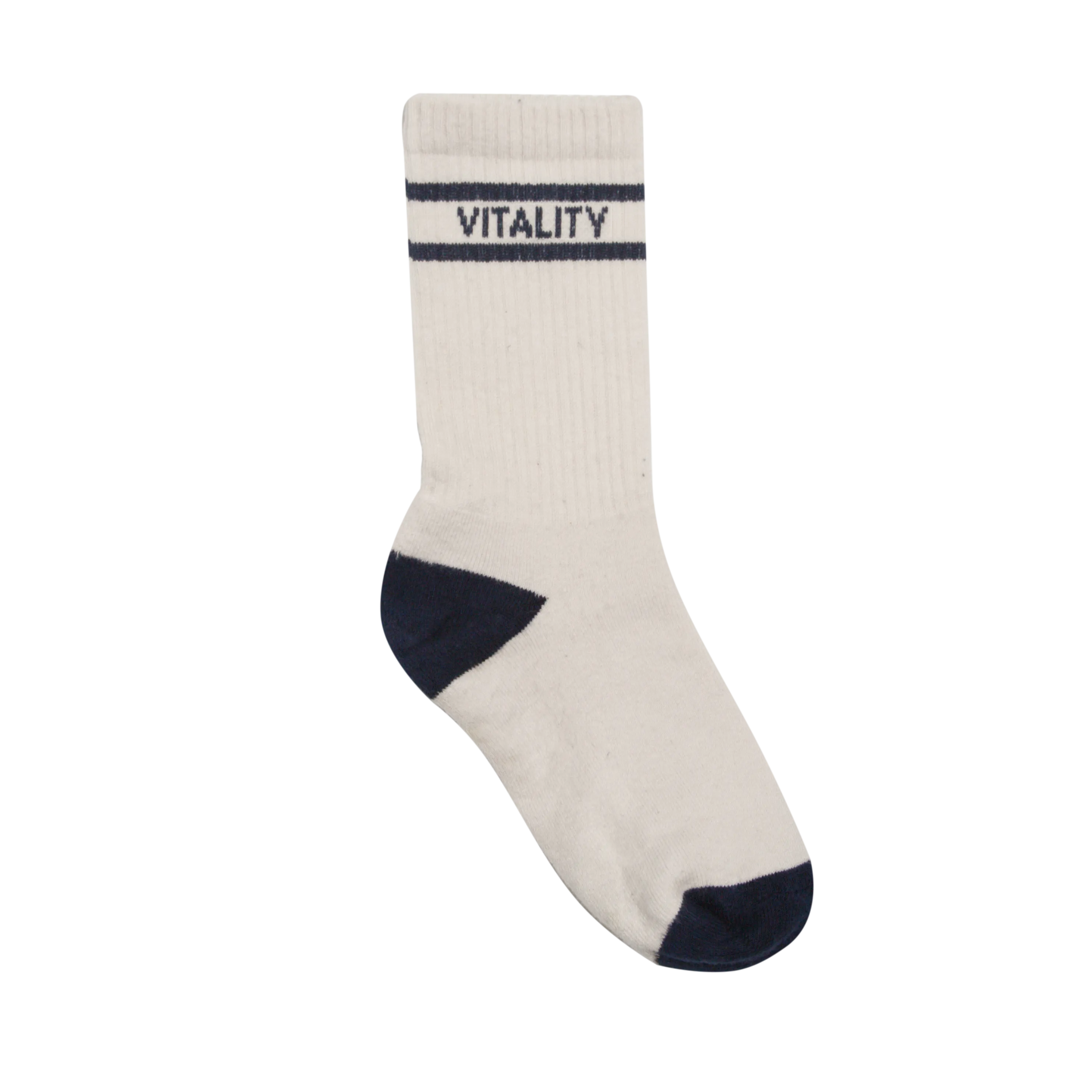 Chaussettes Strip beiges