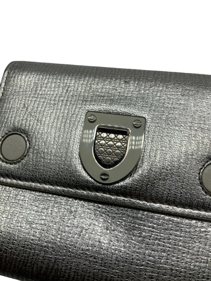 Christian Dior Diorever Metallic Tri Fold
