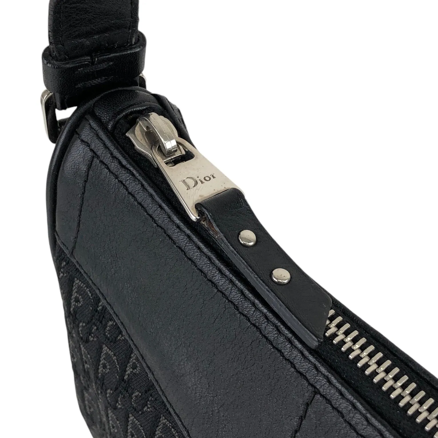 Christian Dior Street Chic Hobobag Shoulder bag Black Vintage ebay4s