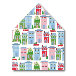 Christmas Village Envelope Liner