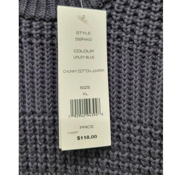CHUNKY COTTON JUMPER