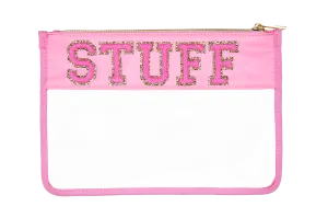 Clear Flat Pouch STUFF