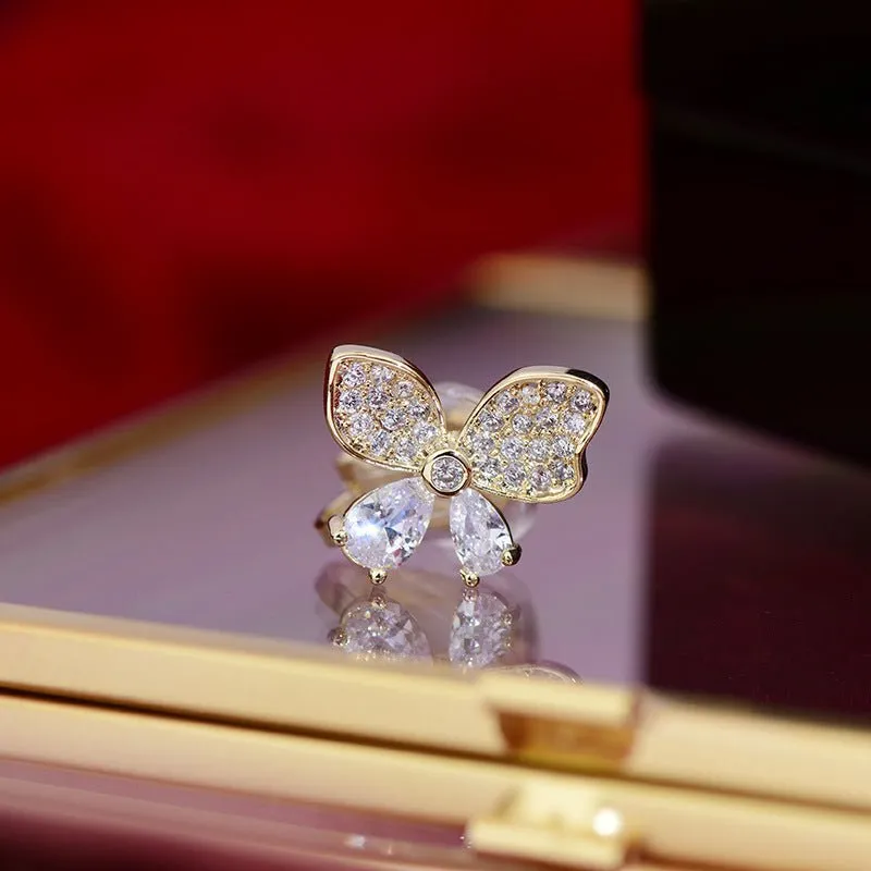 [Clearance] Butterfly Clip On Earrings