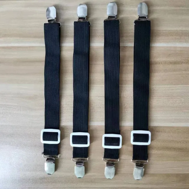 Clip On Bed Sheet Suspenders
