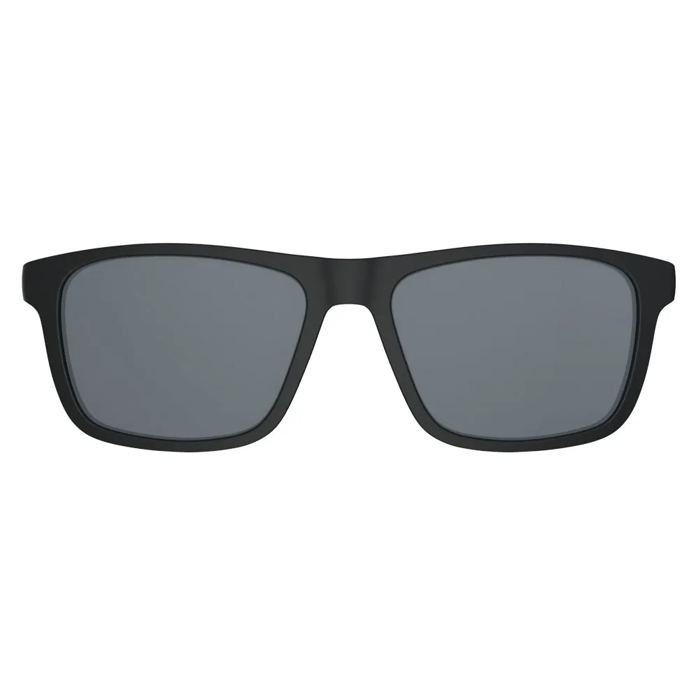 Clip On para Óculos de Grau HB Switch 0351 Matte Black/ Gray Polarized