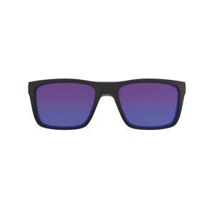 Clip On para Óculos de Grau HB Switch 0472 Matte Black polarized Blue