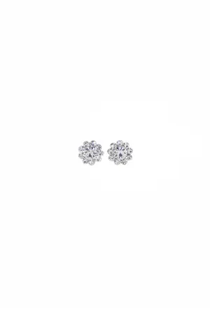 Clip On Rhinestone Daisies
