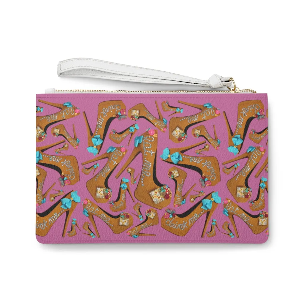 Clutch Bag 'Eat me drink me'