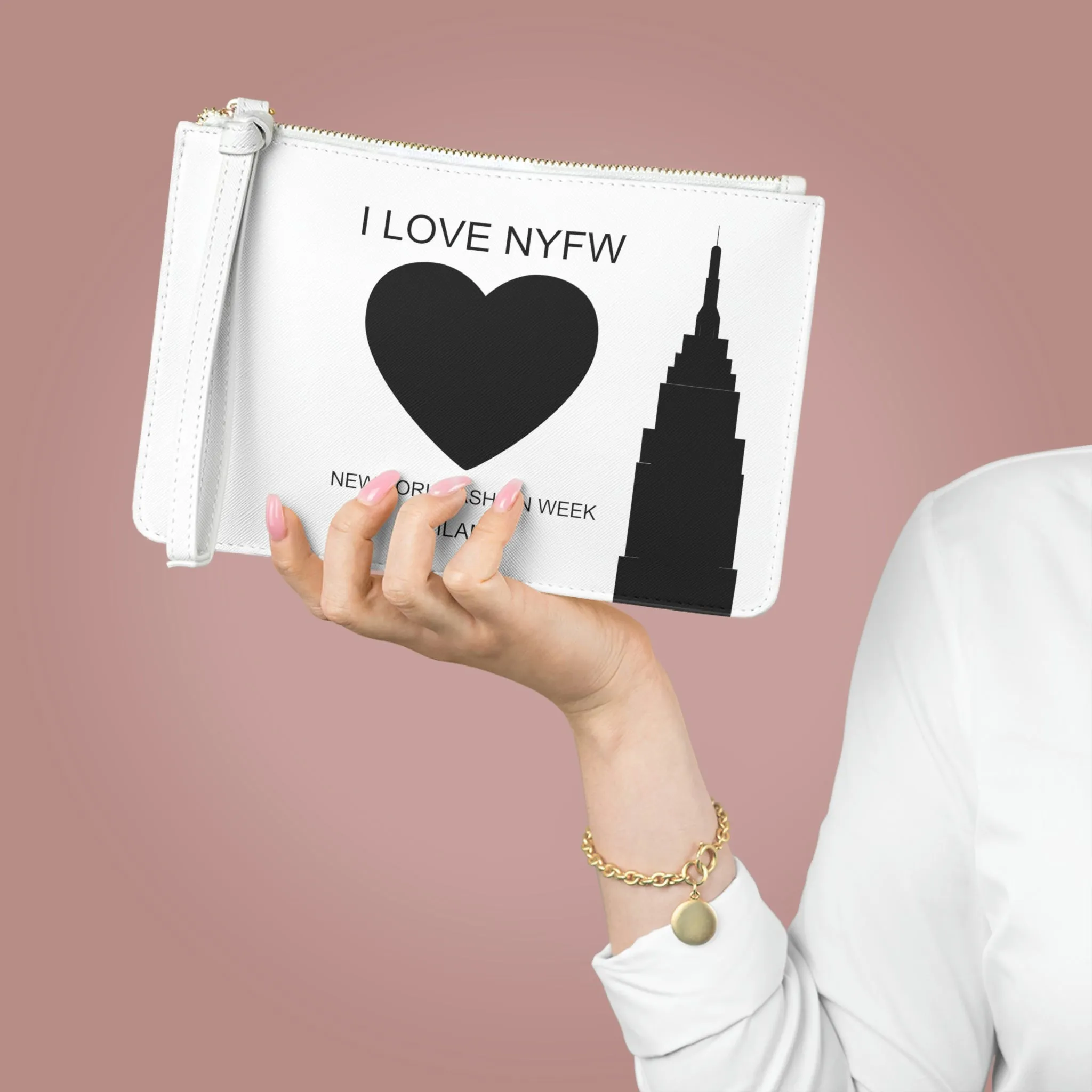 Clutch Bag 'I love NYFW'