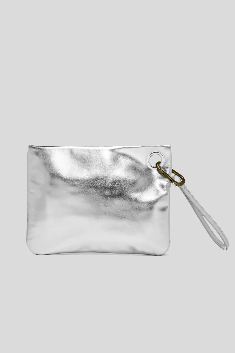 Clutch Bag - Silver