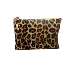 Clutch/ Crossbody Purse - Leopard