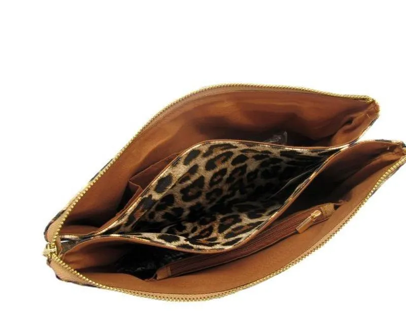 Clutch/ Crossbody Purse - Leopard
