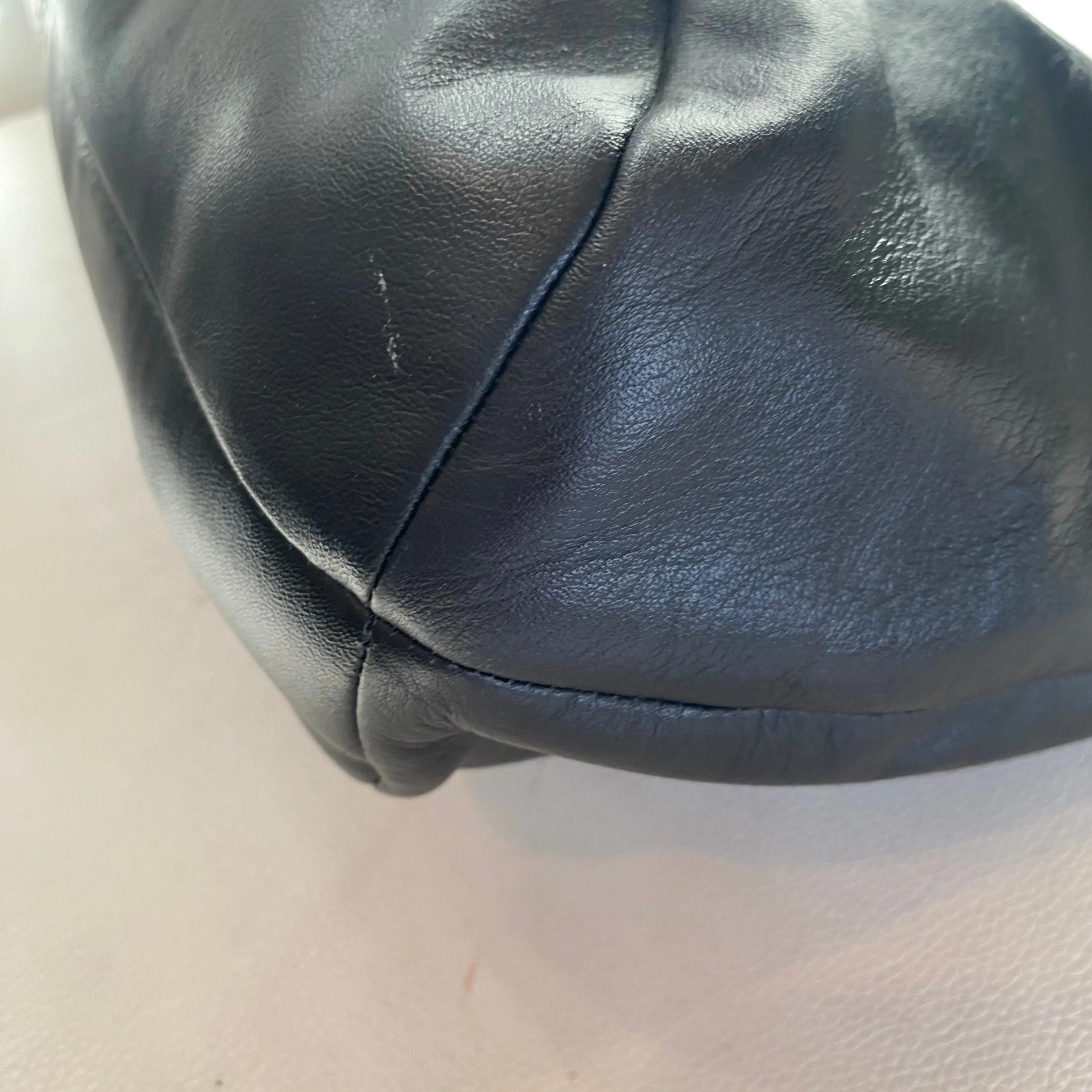 COACH #F24961 Campbell Belle Black Leather Carryall  Shoulder Bag