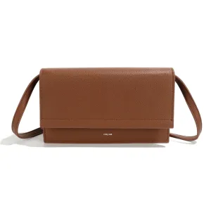 Colab - Editor'S Pick 'Kaia' Organizer Crossbody Clutch #6995 | Coffee