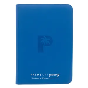 Collector's Series TOP LOADER Zip Binder - CLEAR - Blue