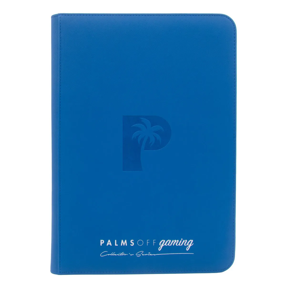 Collector's Series TOP LOADER Zip Binder - CLEAR - Blue