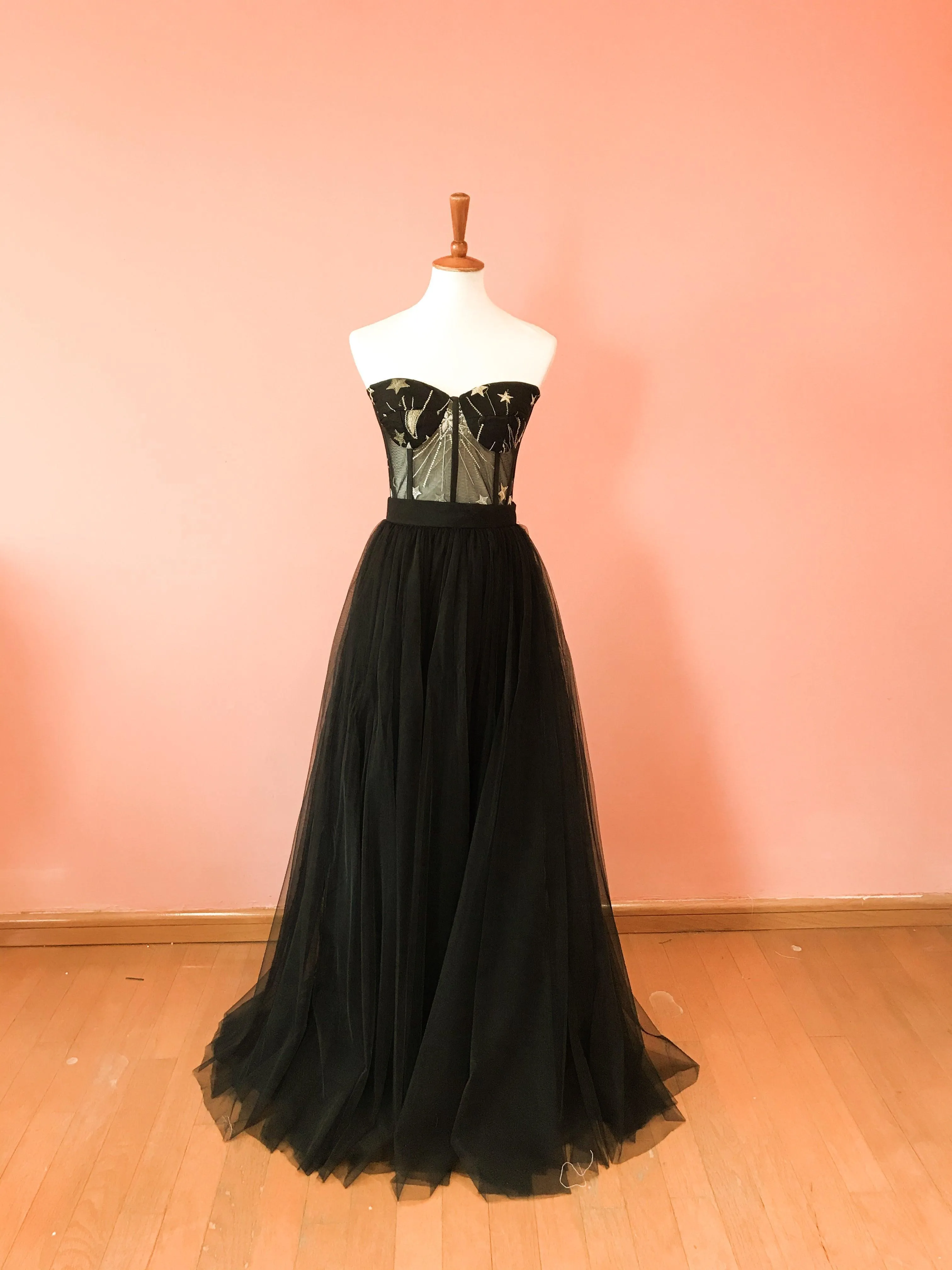 Constellations Bustier Set and Tulle Skirt