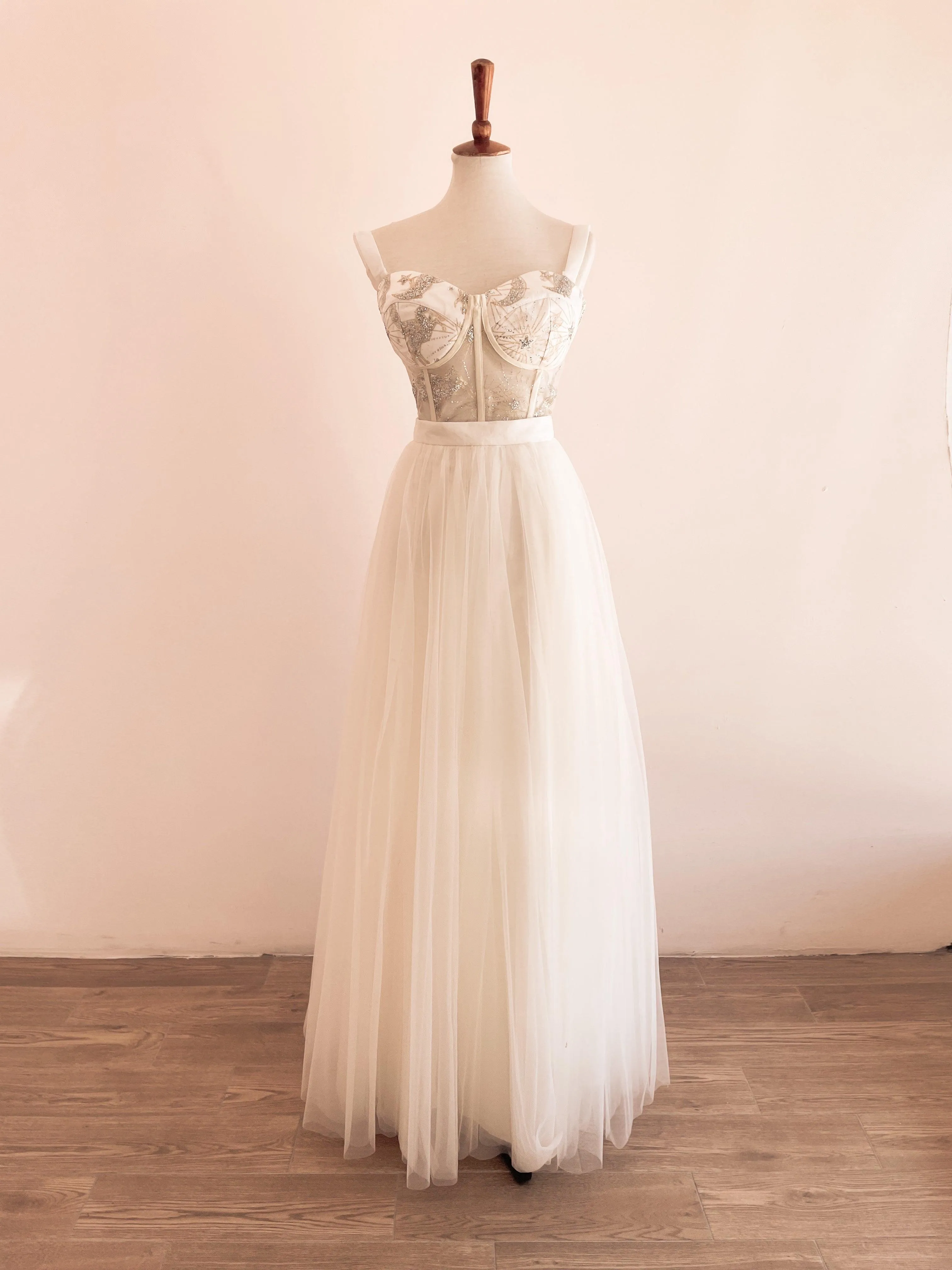Constellations Bustier Set and Tulle Skirt