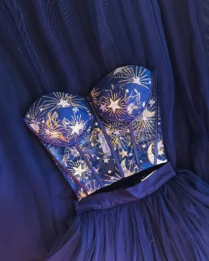 Constellations Bustier Set and Tulle Skirt