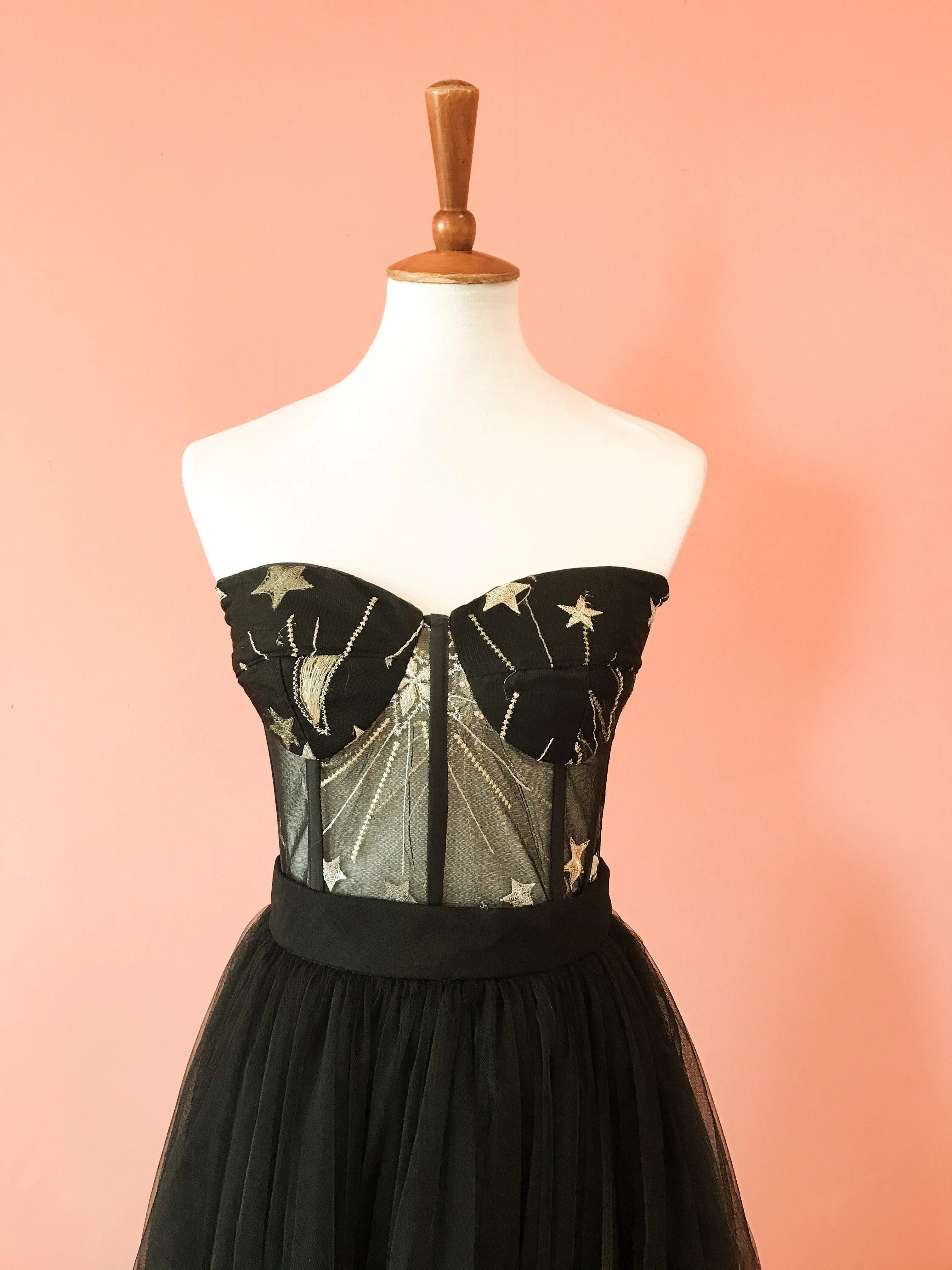 Constellations Bustier Set and Tulle Skirt