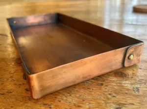 Copper Patten Valet Tray