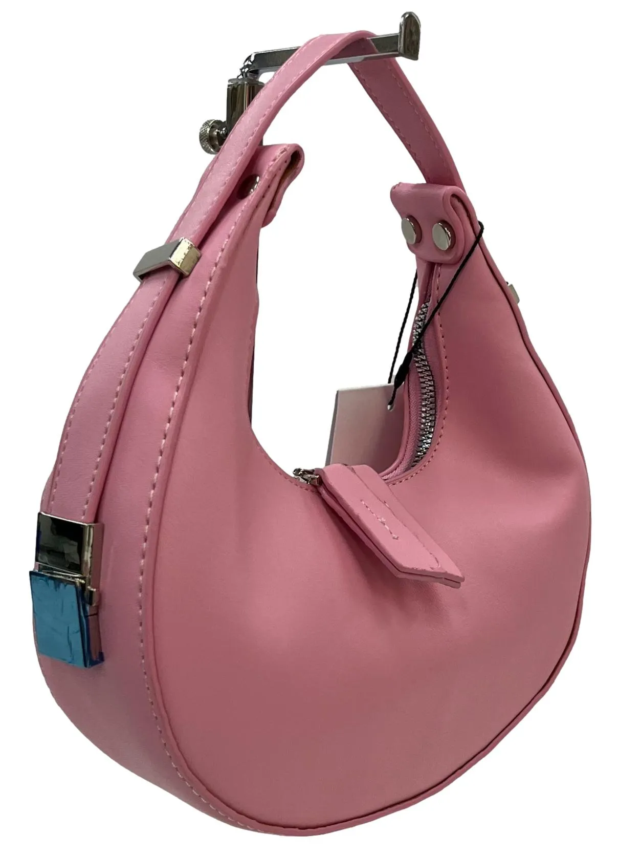 Crescent Shoulder Bag - Pink