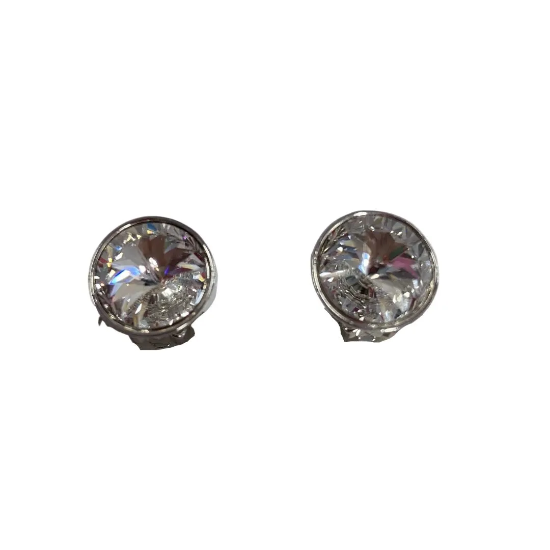 Crystal Clip On Earrings