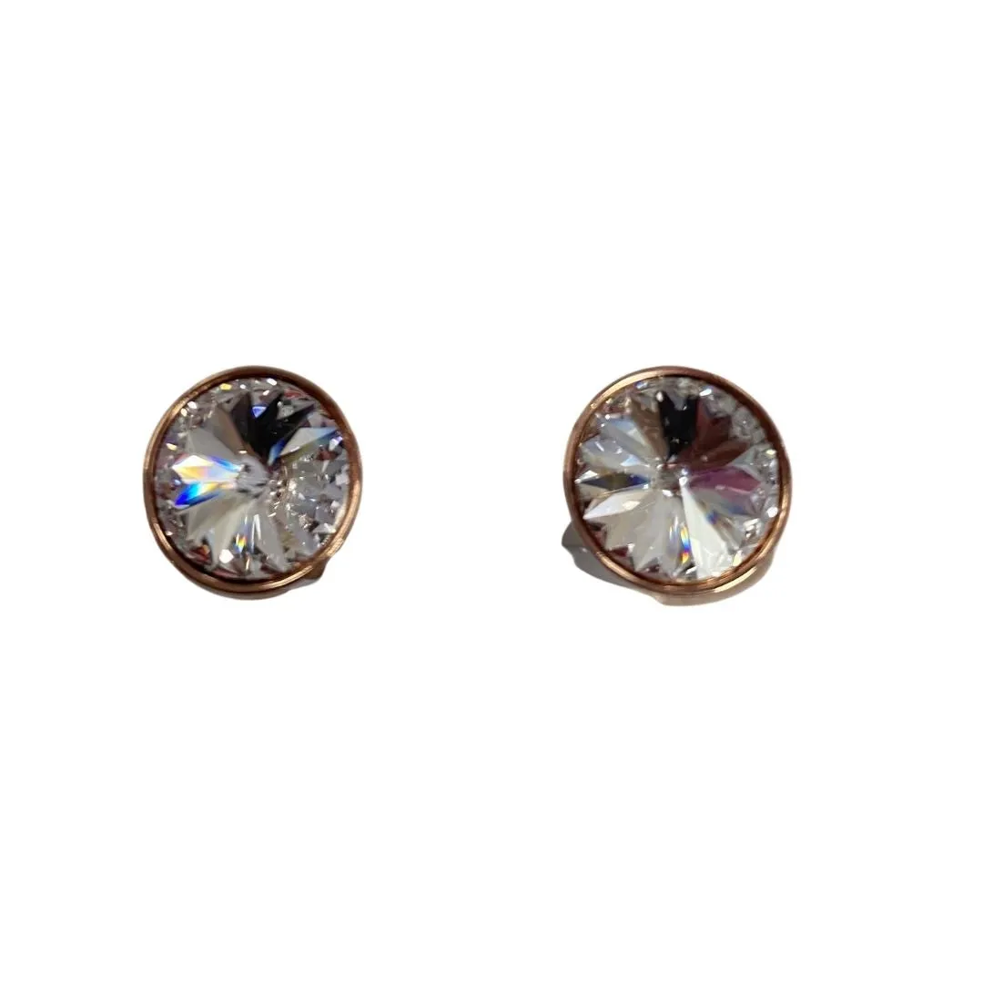 Crystal Clip On Earrings