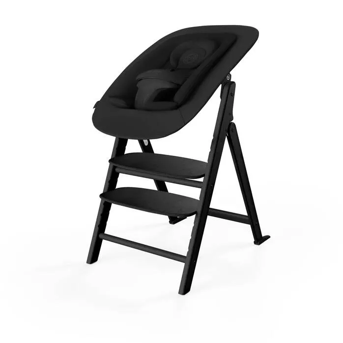Cybex Click & Fold 4in1 Highchair - Stunning Black