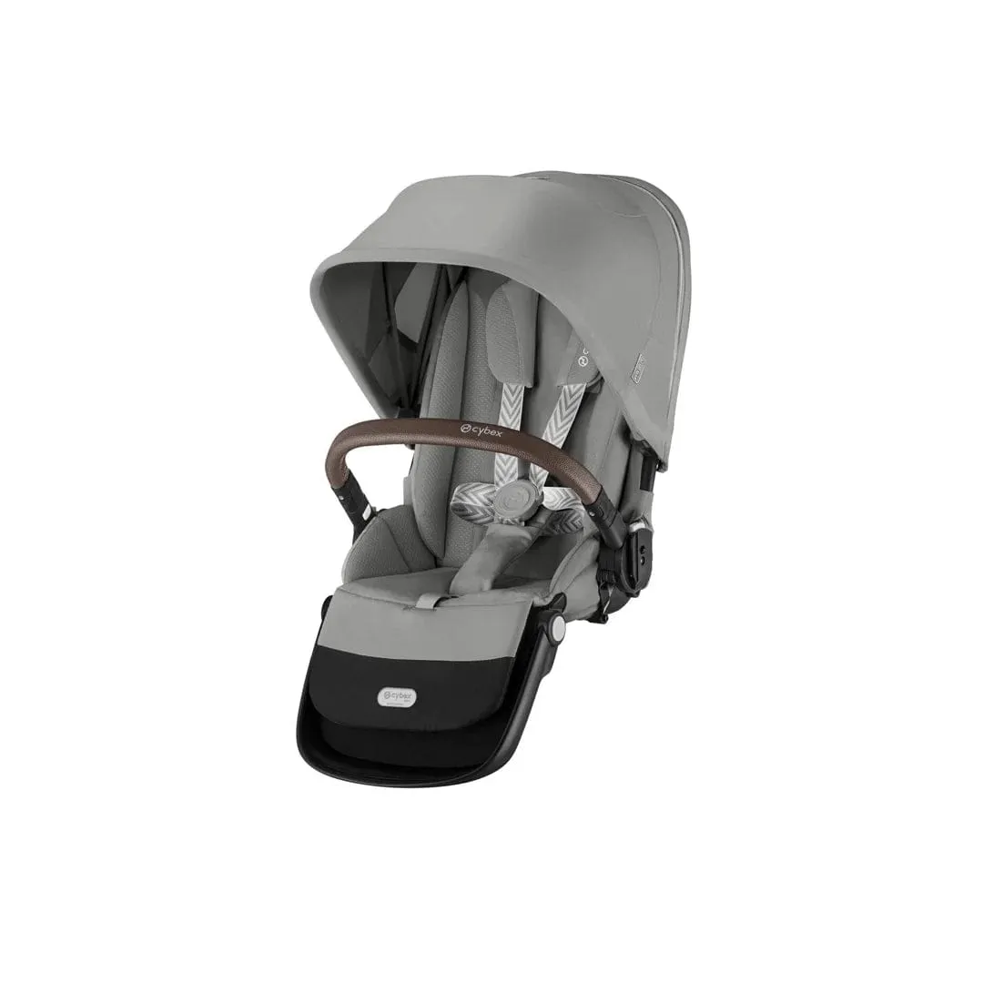 Cybex Gazelle S Twin Pushchair - Silver / Stone Grey
