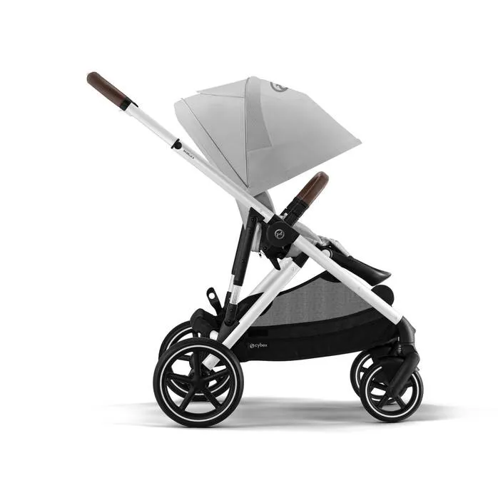Cybex Gazelle S Twin Pushchair - Silver / Stone Grey