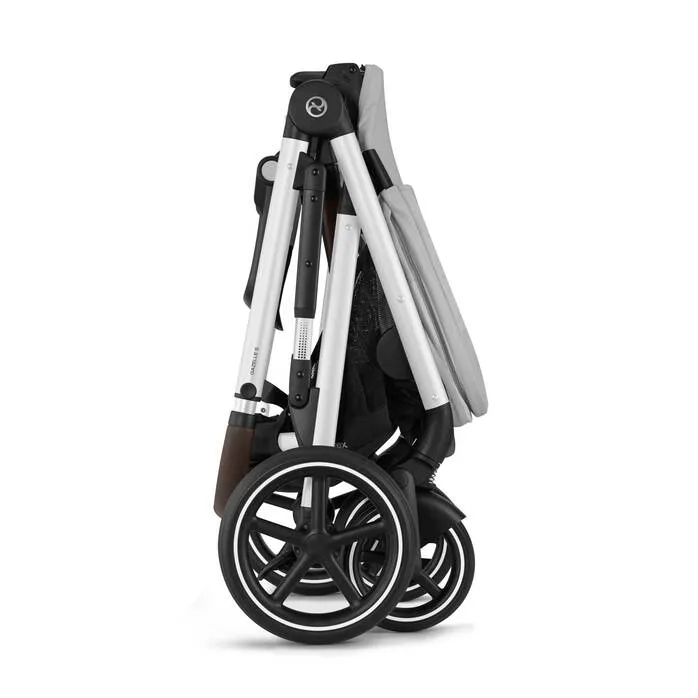 Cybex Gazelle S Twin Pushchair - Silver / Stone Grey