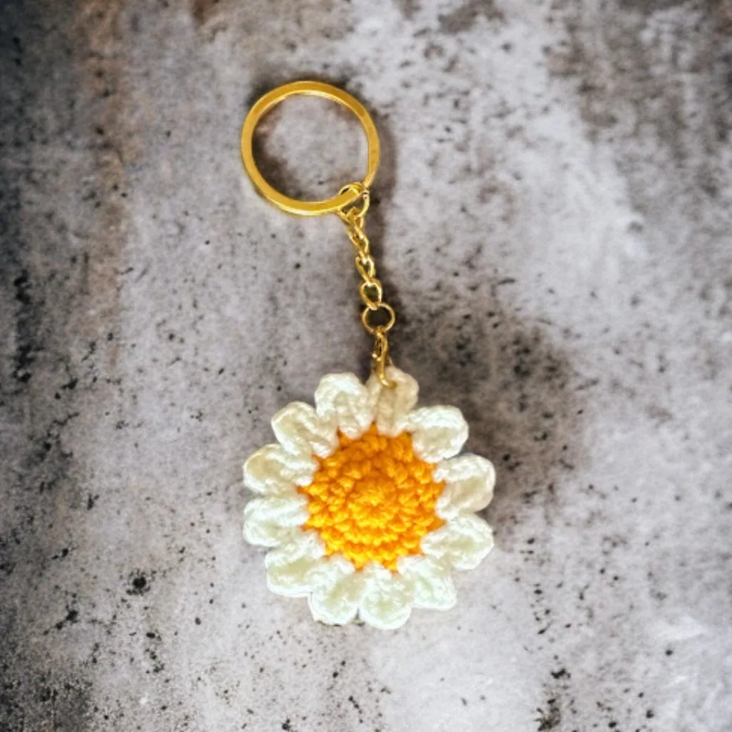 Daisy Keychain