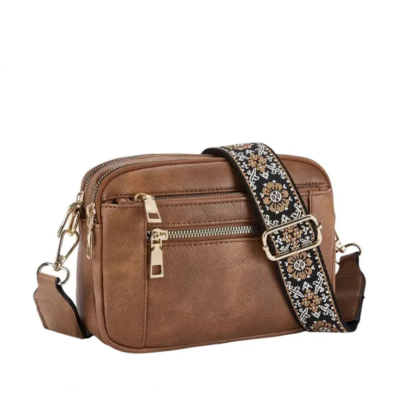 Danielle | Elegant Leather Crossbody Bag